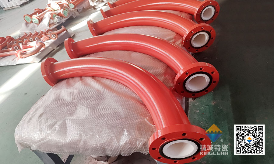 腾博汇游戏官网特瓷内衬耐磨陶瓷弯头