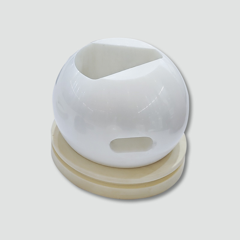 V形陶瓷球阀芯_V型陶瓷调理球阀